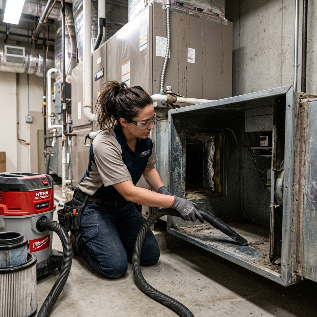 Plenum Box Cleaning