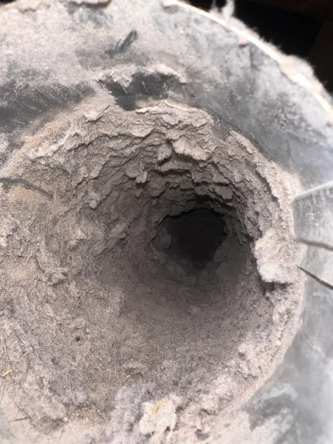 Dryer Vent Cleaning Before